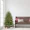 4.5ft. Pre-Lit Fraser Fir Artificial Christmas Tree, Multi-Colored Lights